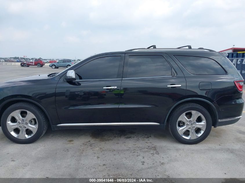 2014 Dodge Durango Sxt VIN: 1C4RDHAG7EC970455 Lot: 39541646
