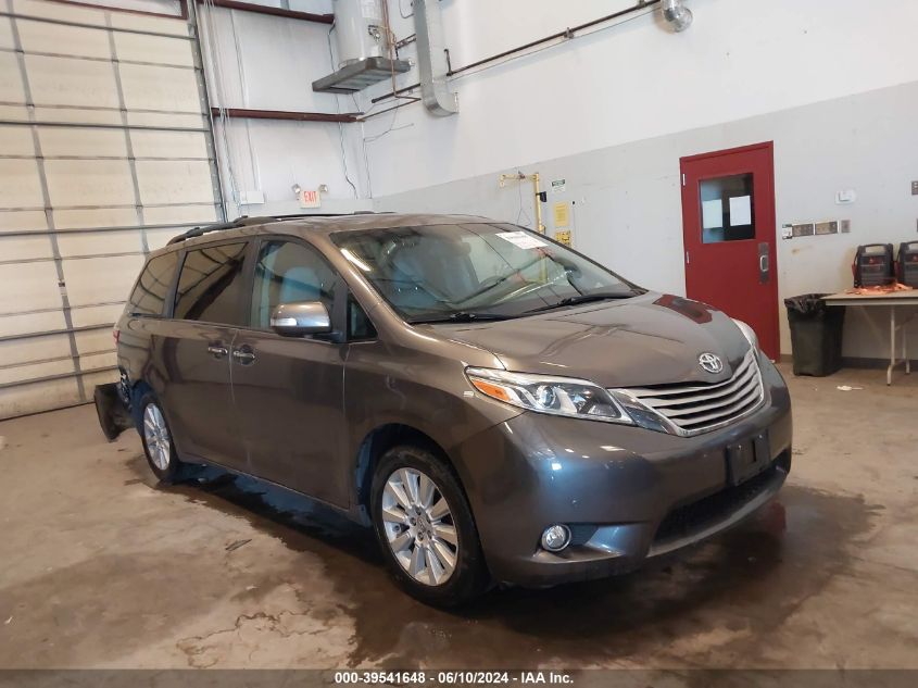 2015 Toyota Sienna Limited Premium 7 Passenger VIN: 5TDDK3DC1FS120915 Lot: 39541648