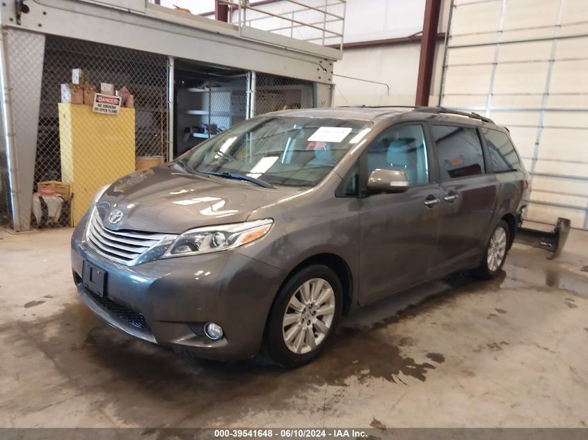 2015 Toyota Sienna Limited Premium 7 Passenger VIN: 5TDDK3DC1FS120915 Lot: 39541648