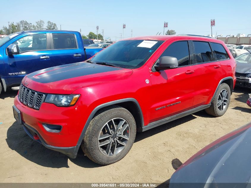 2019 Jeep Grand Cherokee Trailhawk VIN: 1C4RJFLG1KC54091 Lot: 39541651