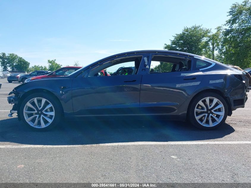 2019 Tesla Model 3 Long Range/Performance VIN: 5YJ3E1EB8KF390395 Lot: 39541661