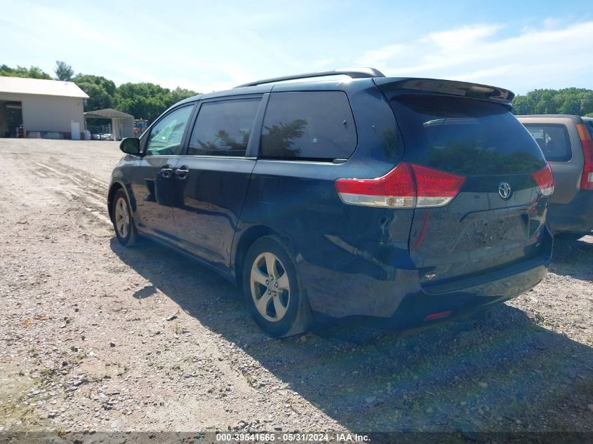 2012 Toyota Sienna Le V6 8 Passenger VIN: 5TDKK3DC7CS190146 Lot: 39541665