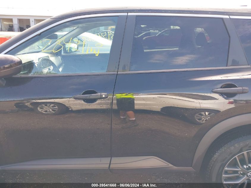 2022 Nissan Rogue VIN: 5N1AT3AA1NC687284 Lot: 39541668