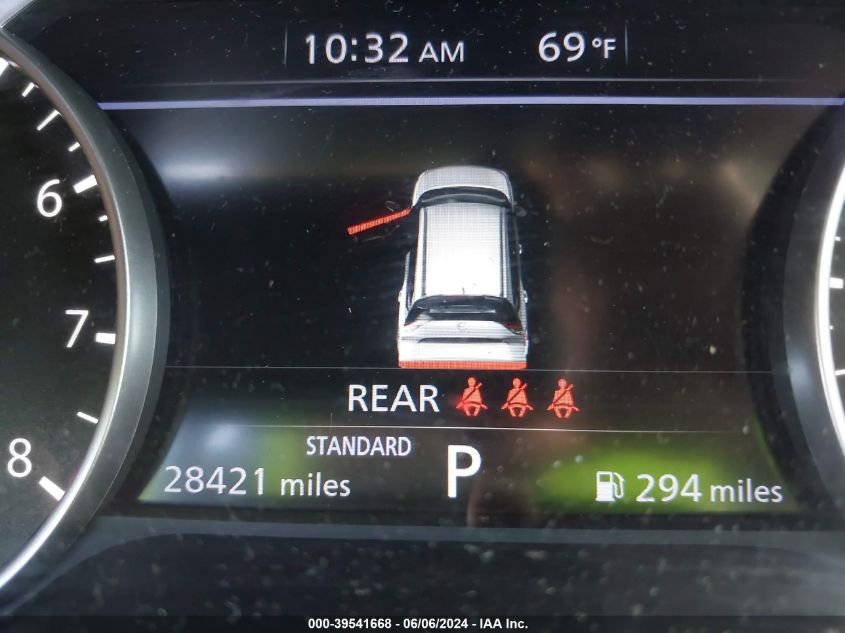 2022 Nissan Rogue VIN: 5N1AT3AA1NC687284 Lot: 39541668