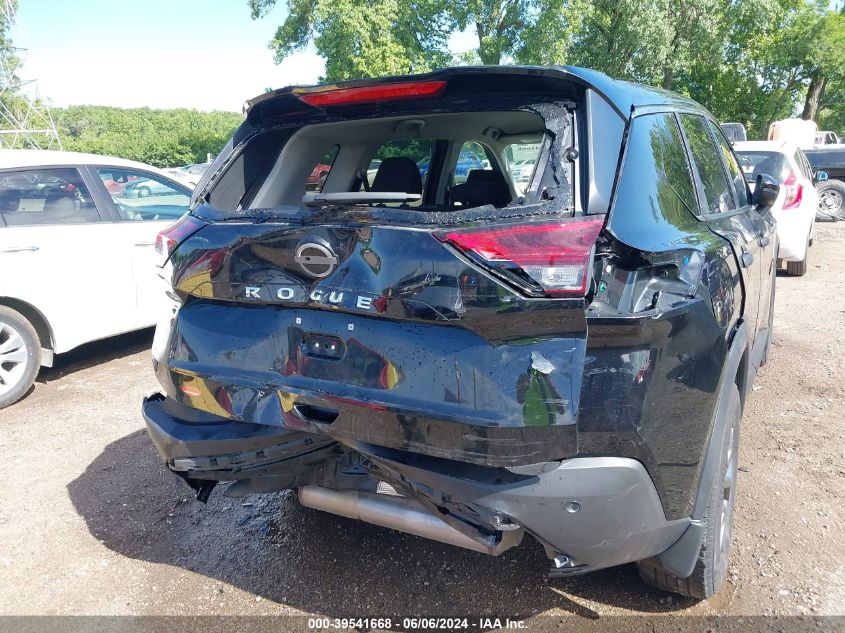 2022 Nissan Rogue VIN: 5N1AT3AA1NC687284 Lot: 39541668