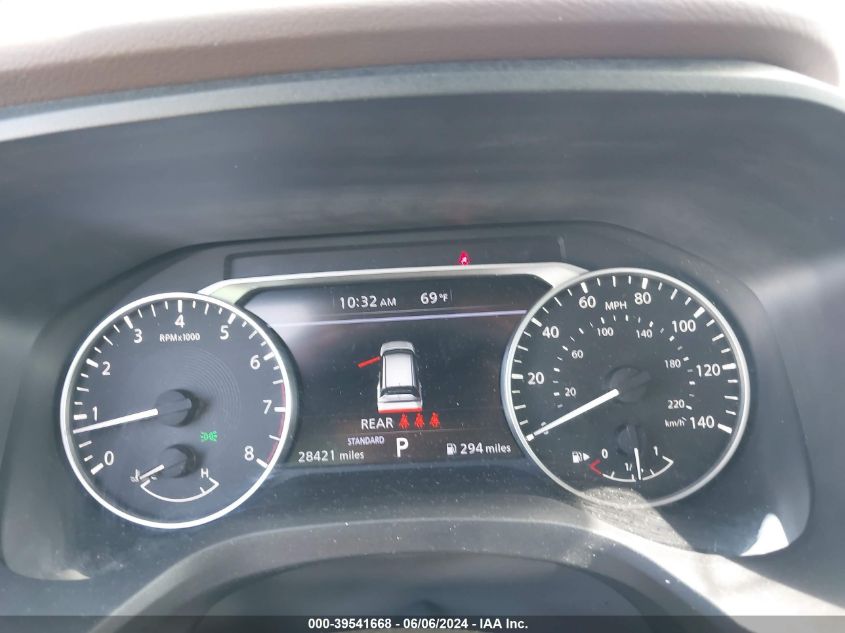 2022 Nissan Rogue VIN: 5N1AT3AA1NC687284 Lot: 39541668