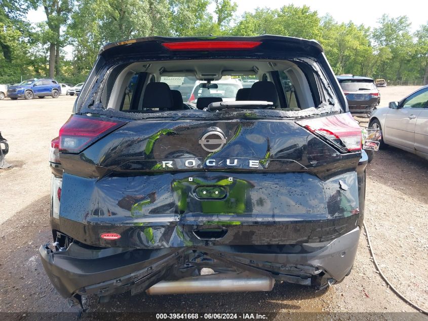 2022 Nissan Rogue VIN: 5N1AT3AA1NC687284 Lot: 39541668