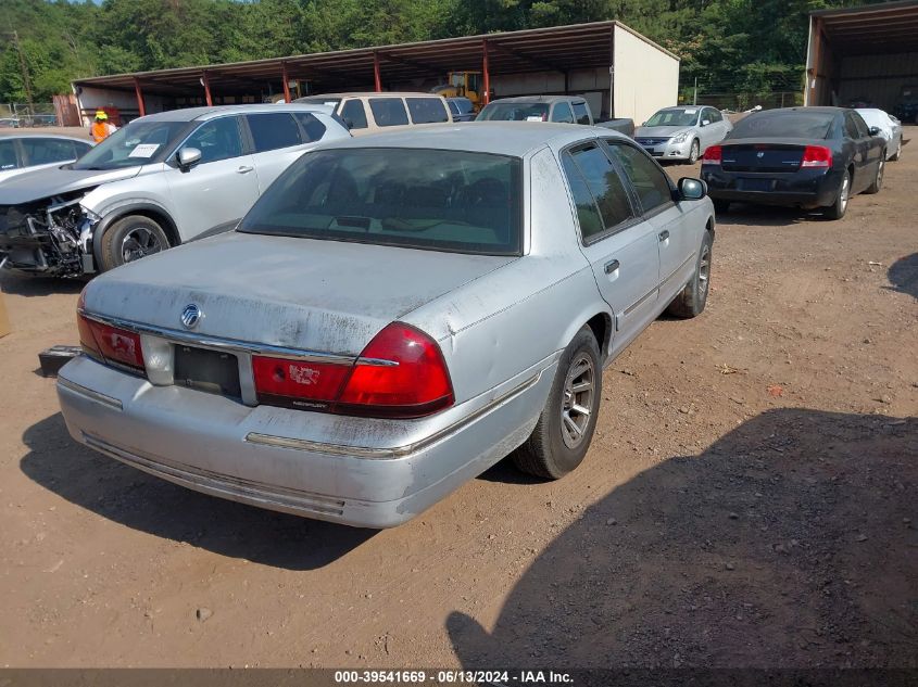 1999 Mercury Grand Marquis Gs VIN: 2MEFM74W3XX673459 Lot: 39541669