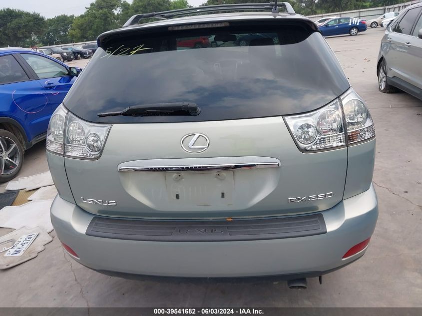 2008 Lexus Rx 350 VIN: 2T2GK31U78C043145 Lot: 39541682
