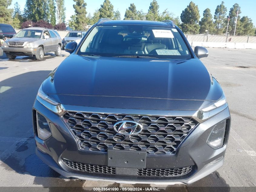 2020 Hyundai Santa Fe Limited VIN: 5NMS53AD0LH200278 Lot: 39541690