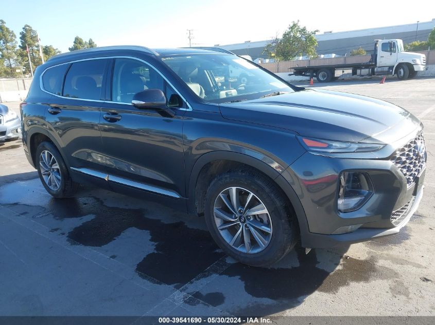 2020 Hyundai Santa Fe Limited VIN: 5NMS53AD0LH200278 Lot: 39541690