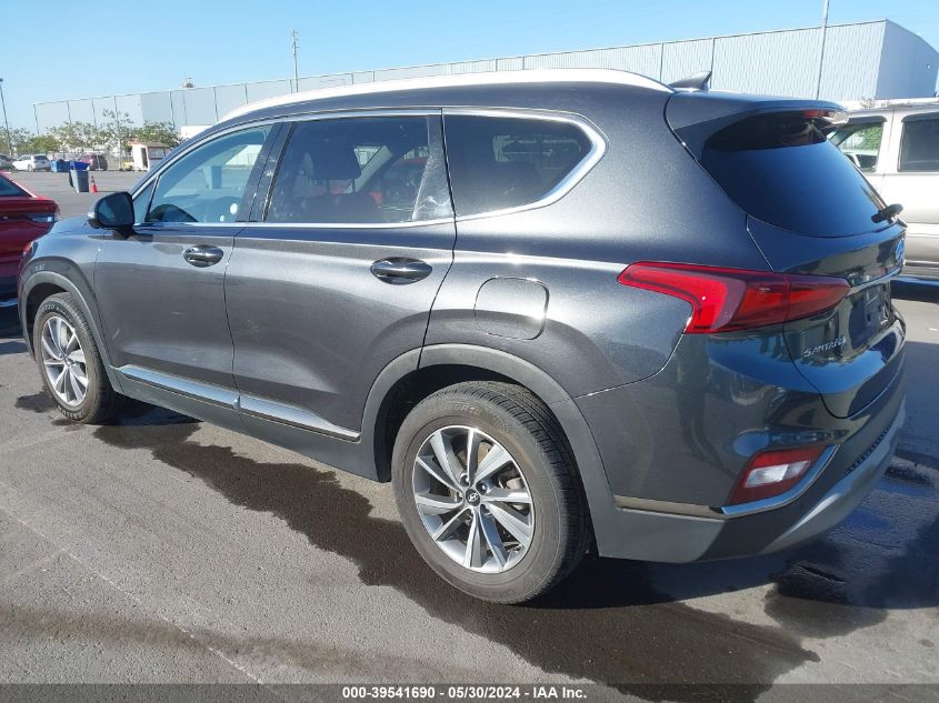 2020 Hyundai Santa Fe Limited VIN: 5NMS53AD0LH200278 Lot: 39541690