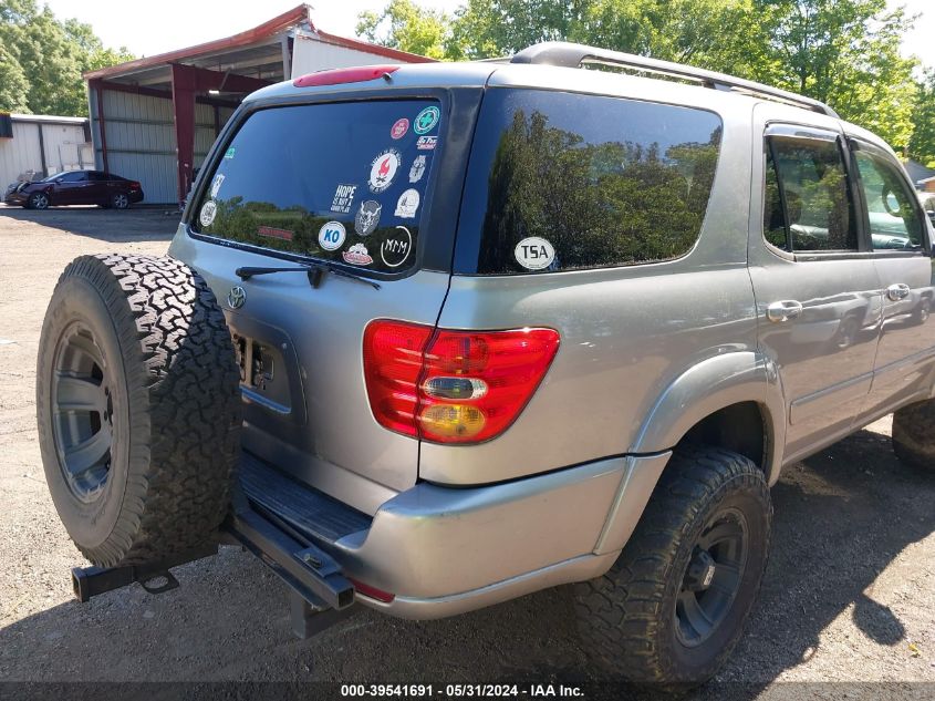 2001 Toyota Sequoia Sr5 VIN: 5TDBT44A51S020642 Lot: 39541691