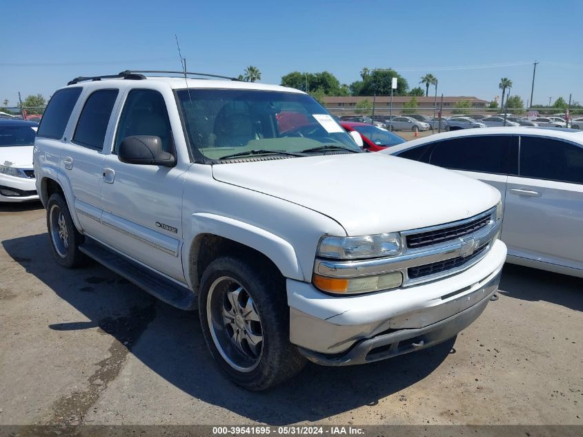 2002 Chevrolet Tahoe C1500 VIN: 1GNEC13Z82R163207 Lot: 39541695