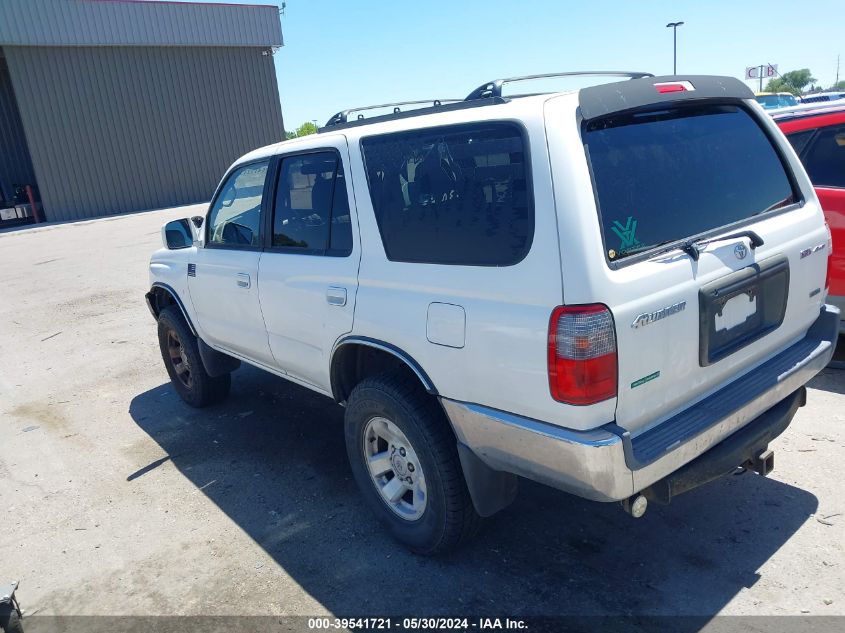 1999 Toyota 4Runner Sr5 V6 VIN: JT3HN86R3X0238254 Lot: 39541721