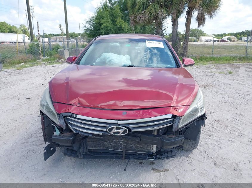 2015 Hyundai Sonata Se VIN: 5NPE24AF4FH218657 Lot: 39541726