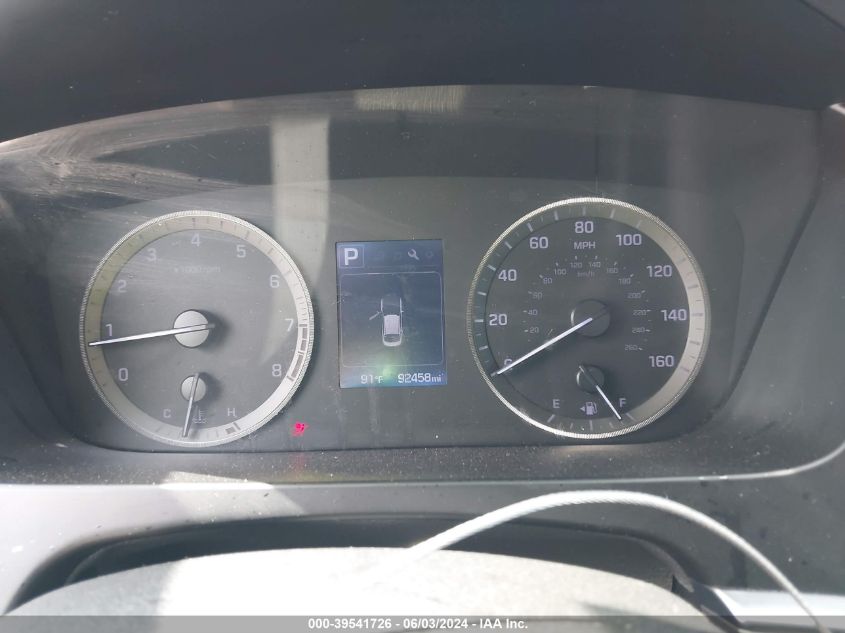 2015 Hyundai Sonata Se VIN: 5NPE24AF4FH218657 Lot: 39541726