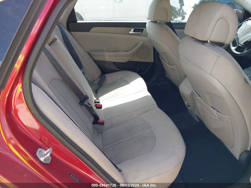 2015 Hyundai Sonata Se VIN: 5NPE24AF4FH218657 Lot: 39541726