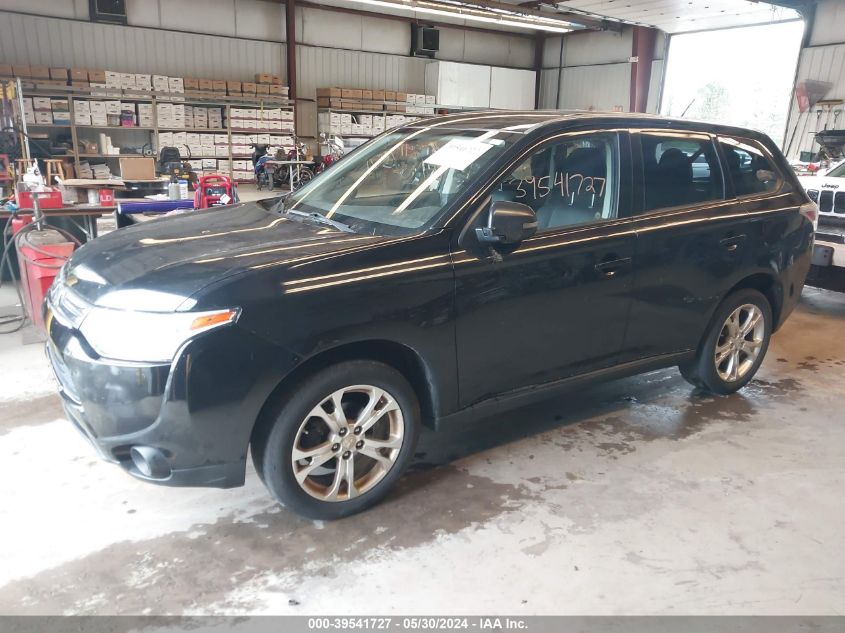 2014 Mitsubishi Outlander Se VIN: JA4AZ3A3XEZ009855 Lot: 39541727