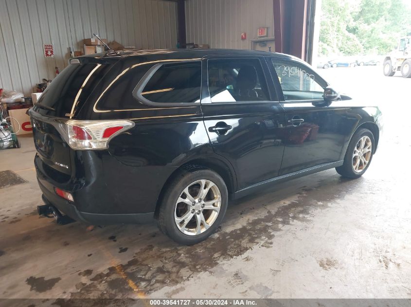 2014 Mitsubishi Outlander Se VIN: JA4AZ3A3XEZ009855 Lot: 39541727