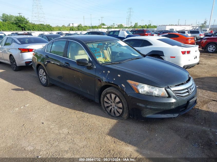 2012 Honda Accord Lx VIN: 1HGCP2F35CA230283 Lot: 39541732