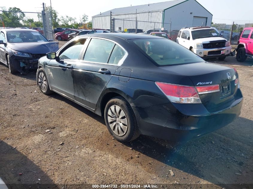 2012 Honda Accord Lx VIN: 1HGCP2F35CA230283 Lot: 39541732