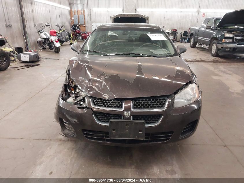 2004 Dodge Stratus Sxt VIN: 1B3EL46X44N109306 Lot: 39541736