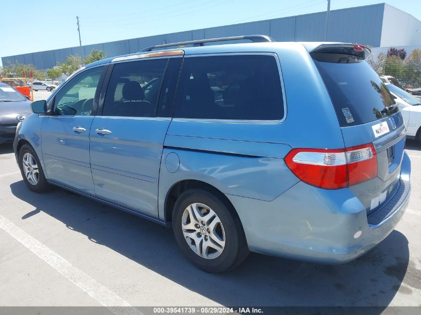 2005 Honda Odyssey Ex-L VIN: 5FNRL38605B080806 Lot: 39541739