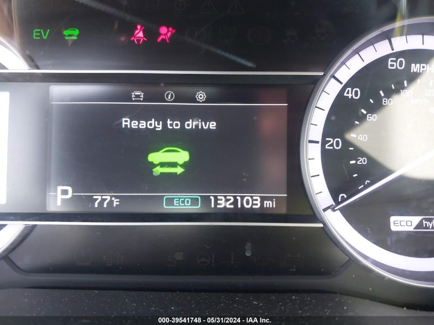 2020 Kia Niro Lx/Lxs VIN: KNDCB3LC7L5360274 Lot: 39541748