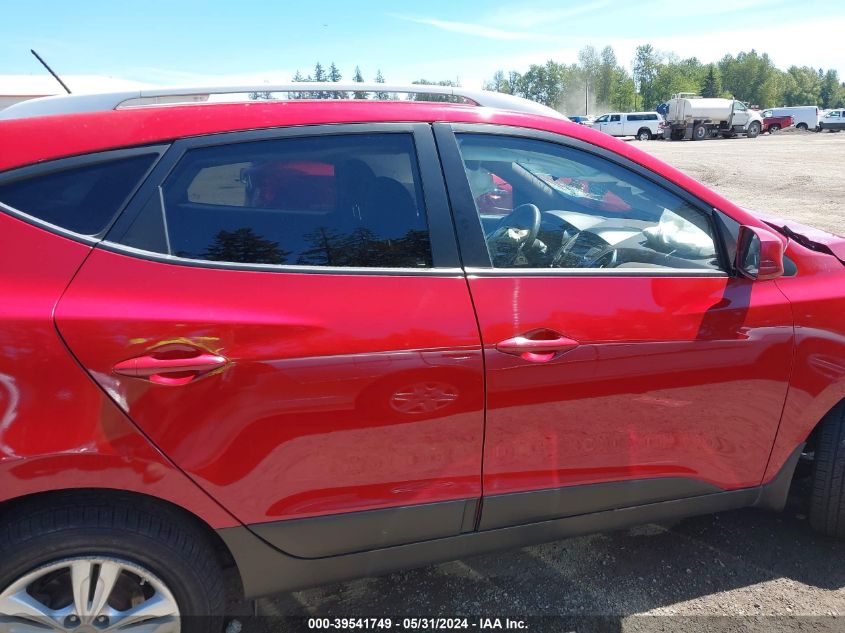 2011 Hyundai Tucson Gls/Limited VIN: KM8JUCACXBU315690 Lot: 39541749