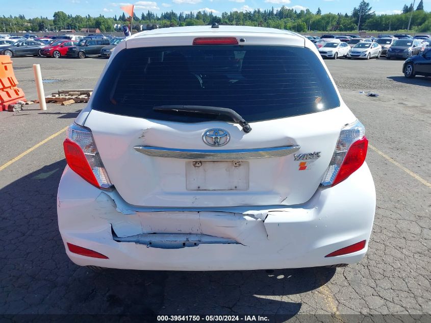 2012 Toyota Yaris Le VIN: JTDKTUD3XCD526791 Lot: 39541750