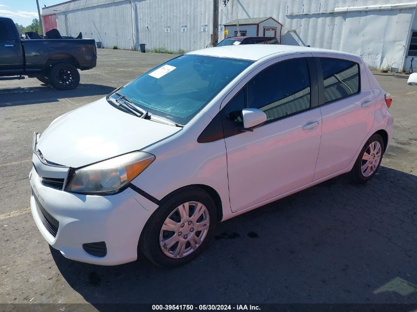 2012 Toyota Yaris Le VIN: JTDKTUD3XCD526791 Lot: 39541750