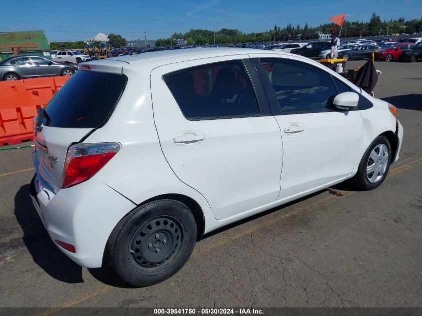 2012 Toyota Yaris Le VIN: JTDKTUD3XCD526791 Lot: 39541750