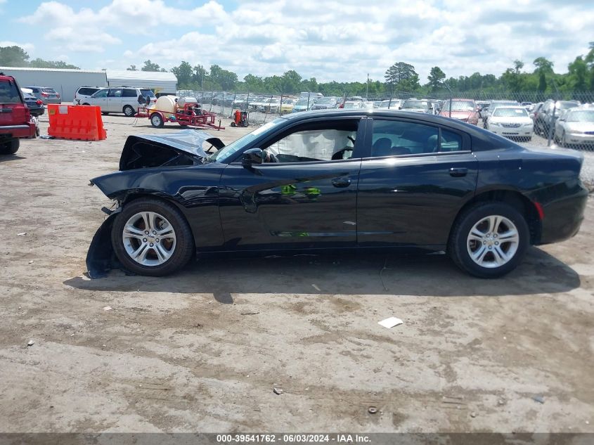 2022 Dodge Charger Sxt Rwd VIN: 2C3CDXBGXNH212979 Lot: 39541762