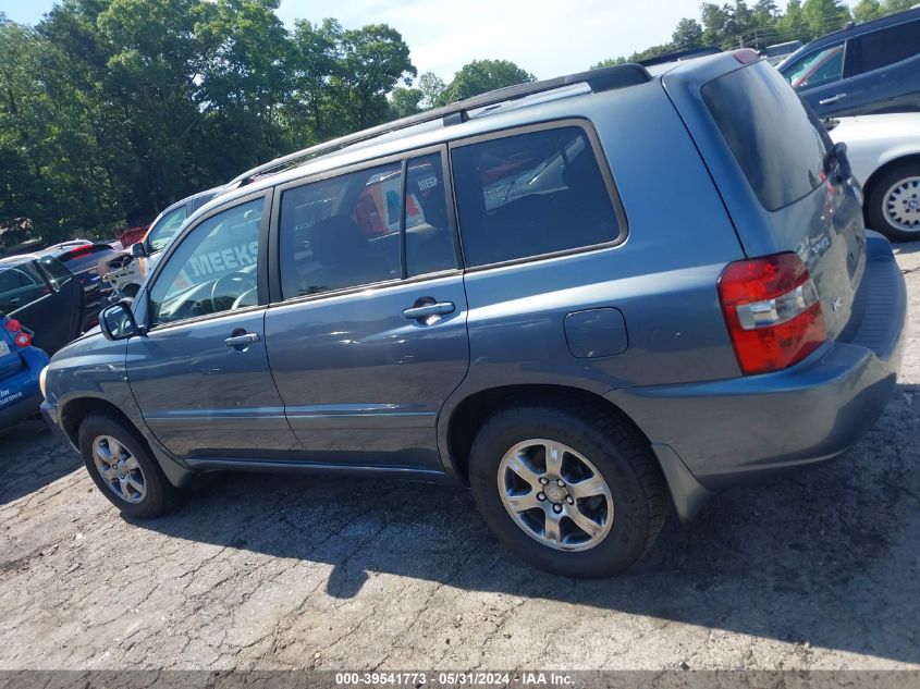 2004 Toyota Highlander V6 VIN: JTEDP21A740017928 Lot: 39541773