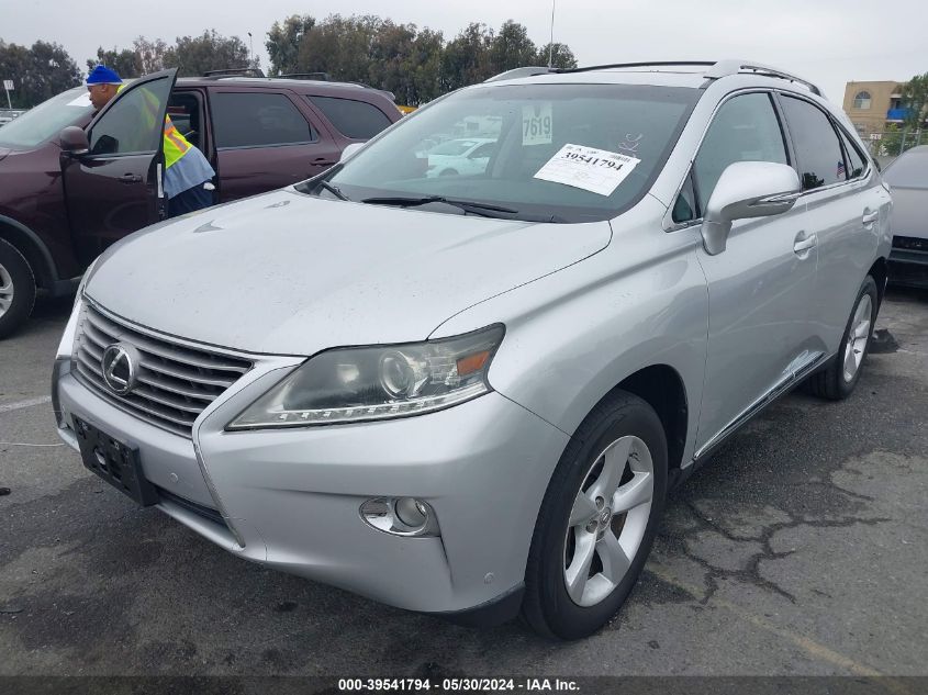 2013 Lexus Rx 350 VIN: 2T2ZK1BA6DC112418 Lot: 39541794