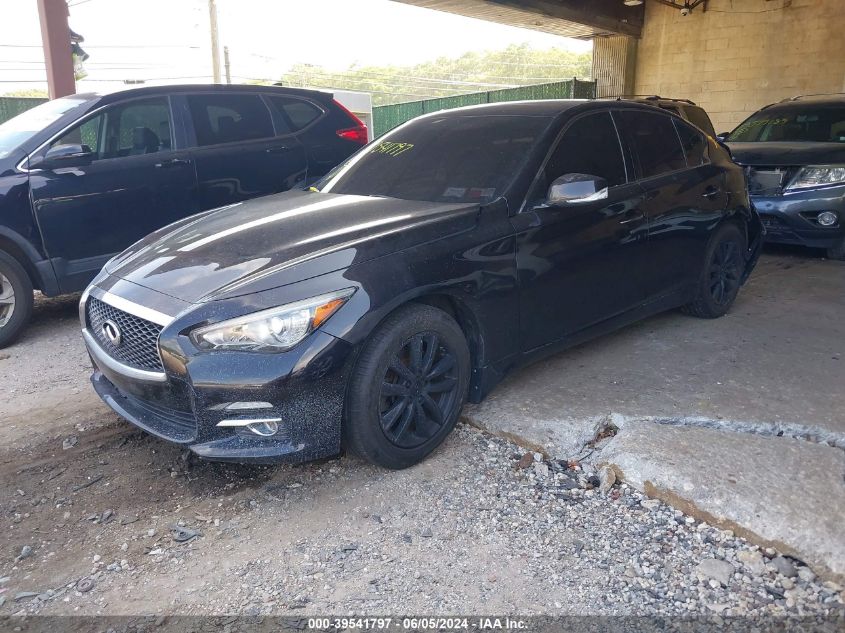 2015 Infiniti Q50 Premium VIN: JN1BV7AR6FM407440 Lot: 39541797