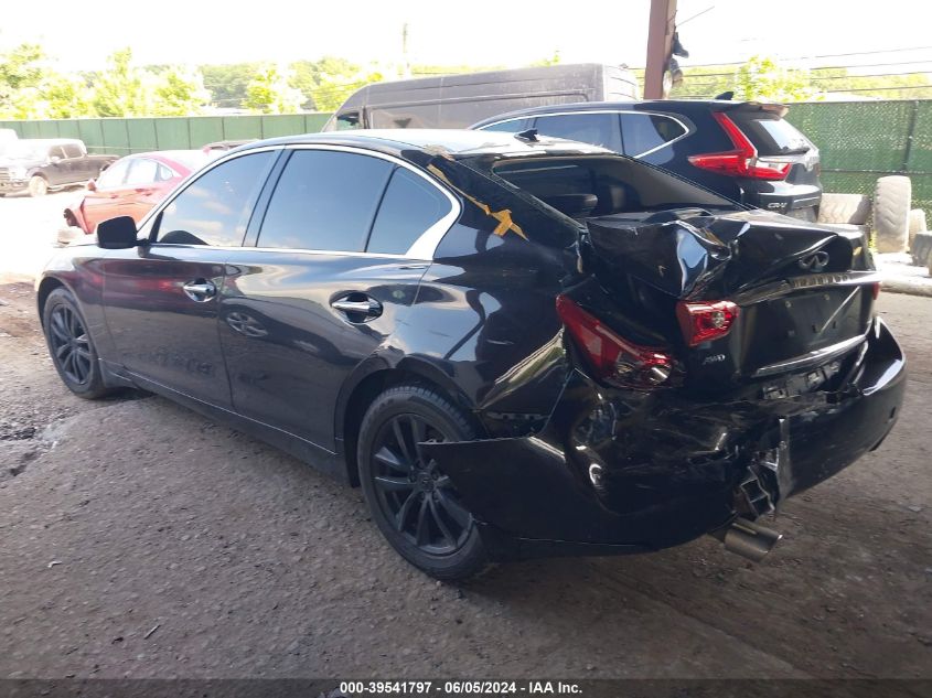 2015 Infiniti Q50 Premium VIN: JN1BV7AR6FM407440 Lot: 39541797