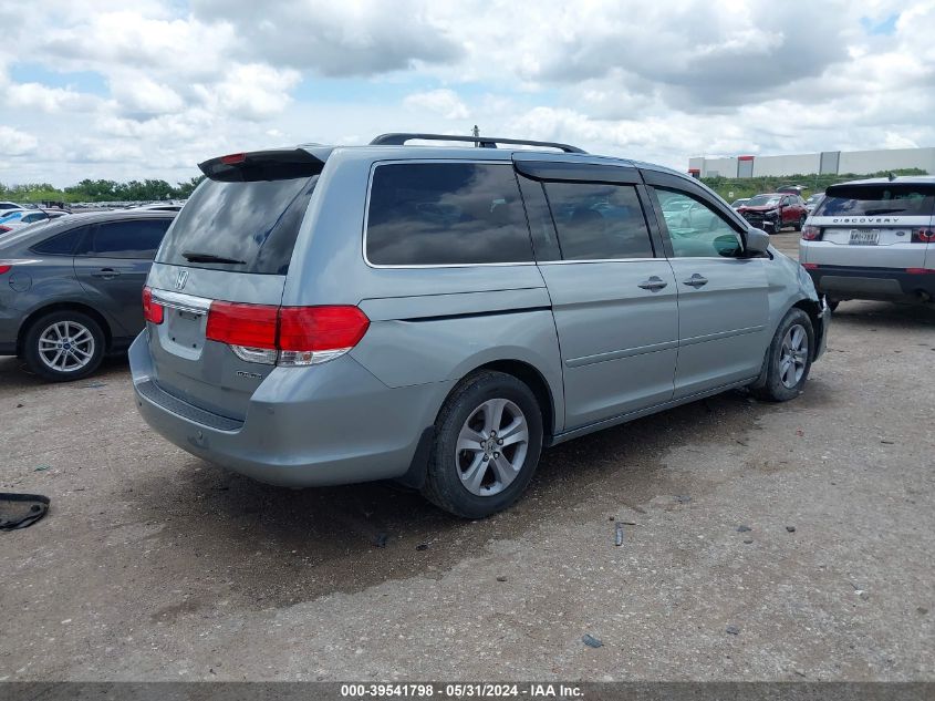 2010 Honda Odyssey Touring VIN: 5FNRL3H9XAB045663 Lot: 39541798