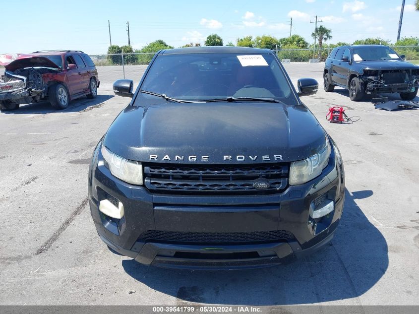 2013 Land Rover Range Rover Evoque Pure VIN: SALVT2BGXDH740593 Lot: 39541799