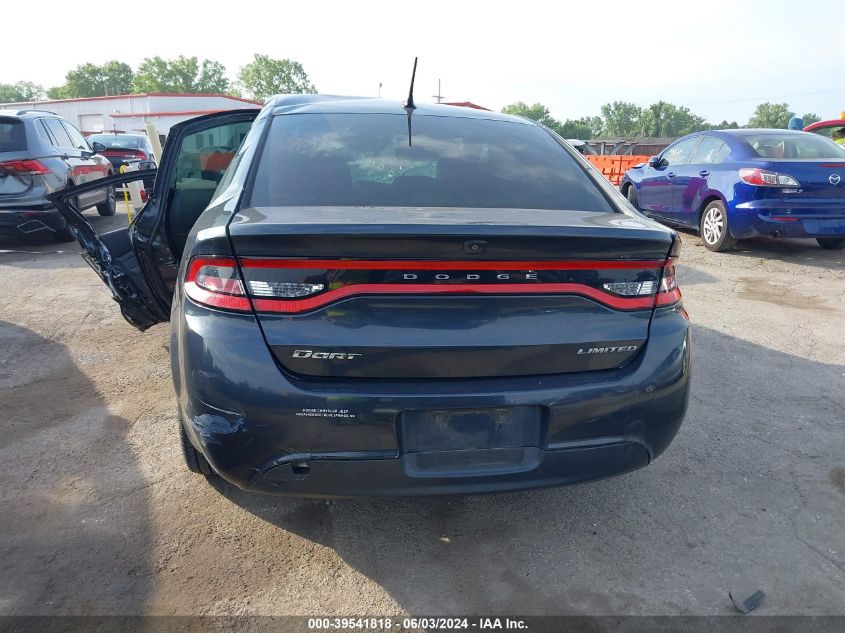 2013 Dodge Dart Limited/R/T VIN: 1C3CDFCA6DD231688 Lot: 39541818