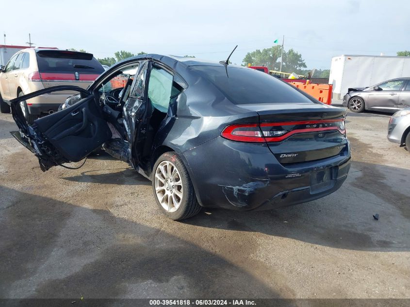 2013 Dodge Dart Limited/R/T VIN: 1C3CDFCA6DD231688 Lot: 39541818