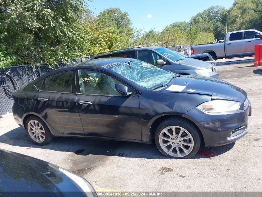 2013 Dodge Dart Limited VIN: 1C3CDFCA6DD231688 Lot: 39541818