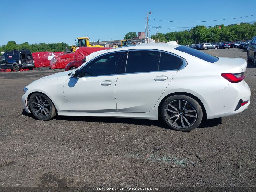 2020 BMW 330I VIN: 3MW5R1J02L8B28540 Lot: 39541821