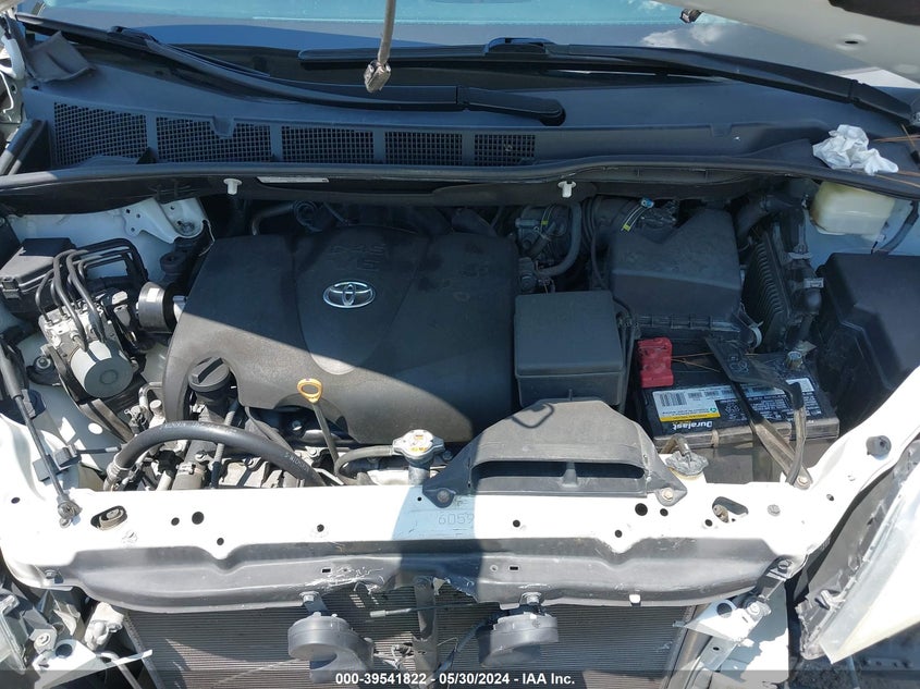 2017 Toyota Sienna Xle 8 Passenger VIN: 5TDYZ3DC0HS886229 Lot: 39541822