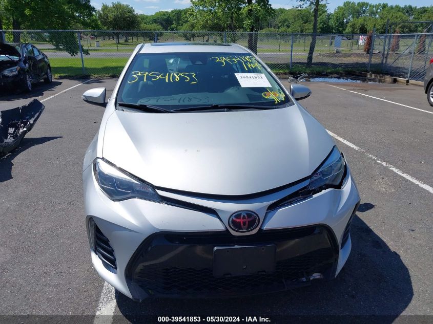 2018 TOYOTA COROLLA SE - 2T1BURHE9JC007179