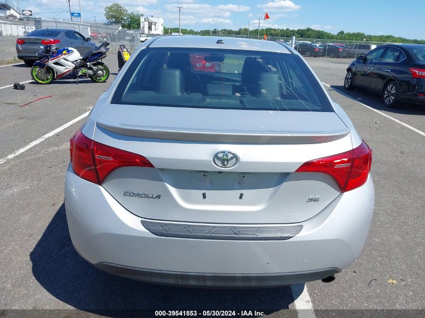 2018 TOYOTA COROLLA SE - 2T1BURHE9JC007179