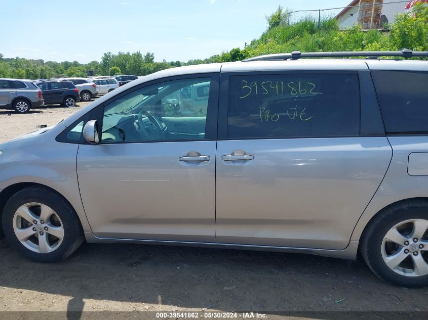 2012 Toyota Sienna Le V6 8 Passenger VIN: 5TDKK3DC7CS246537 Lot: 39541862