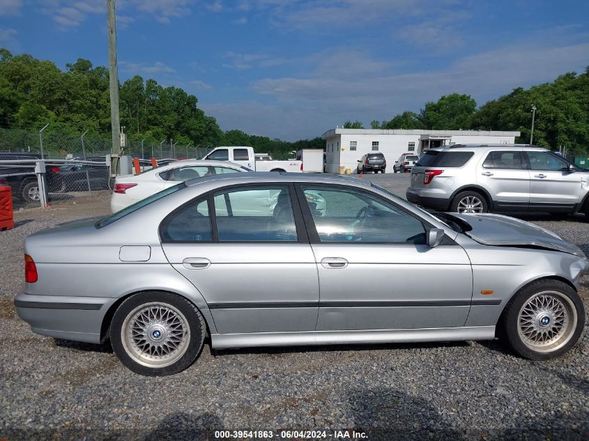 2000 BMW 528Ia VIN: WBADM6341YGU11706 Lot: 39541863