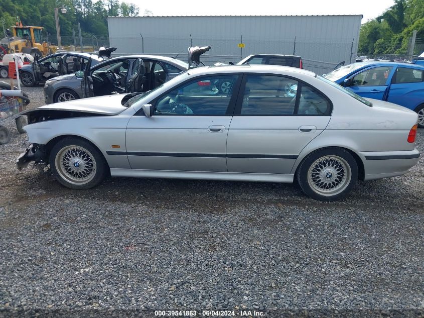 2000 BMW 528Ia VIN: WBADM6341YGU11706 Lot: 39541863